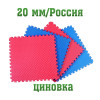 Будо-мат, толщина 20 мм, циновка размер блока 1Х1 м - Россия