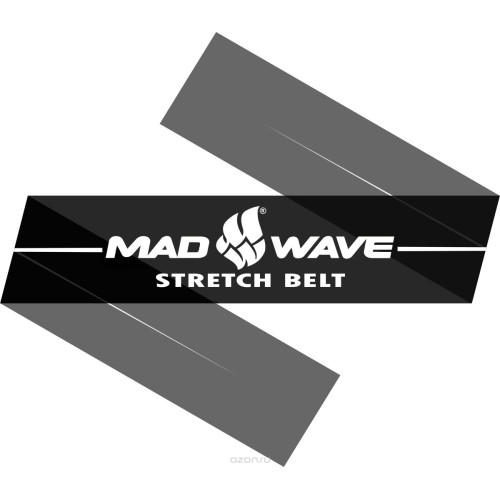 Эспандер Mad Wave 0,04 см, черный цвет