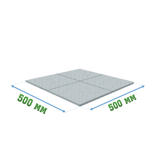 Напольное покрытие 500x500x40мм Standart