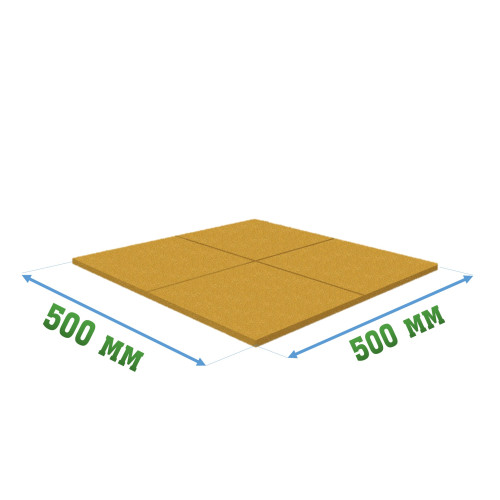 Напольное покрытие 500x500x40мм Standart