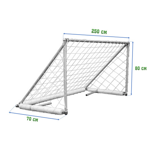 Ворота для водного поло 2500х800мм (пара)
