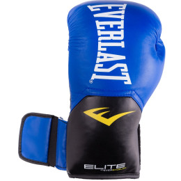 Перчатки боксерские Everlast Elite ProStyle, синие