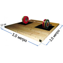 Помост Тяжелоатлетический 3Х3Х 0,12М От Производителя