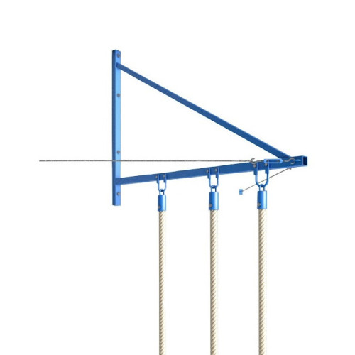 Консоль для канатов и шестов на 3 снаряда - 2,8 метра вынос