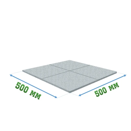 Антирикошетное покрытие 500x500x40мм